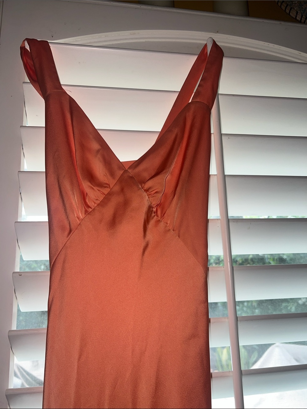Birdy Grey Coral Orange Maxi Dress - Picture 5 of 6